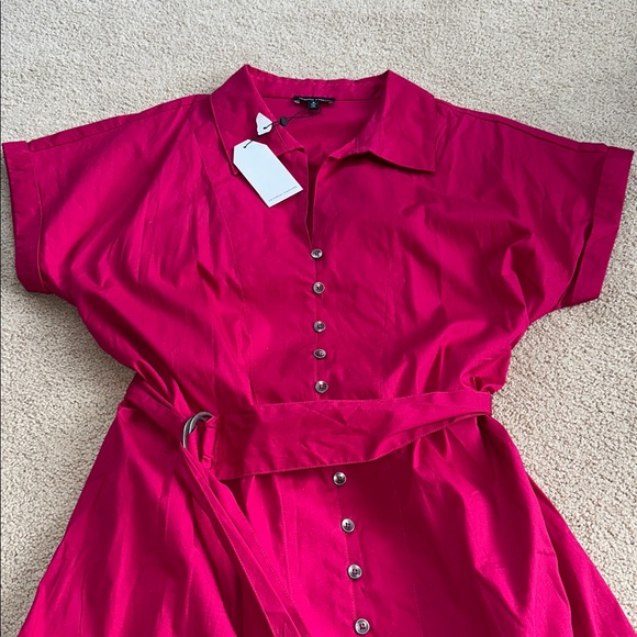 Universal Standard belted shirt dress - Picture 7 of 12